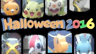 Halloween 2016: Pokemon Papercrafts ETC. Halloween 2016: Pokemon Papercrafts ETC.