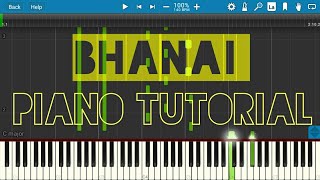 Video thumbnail of "Tribal Rain - Bhanai Piano Tutorial"
