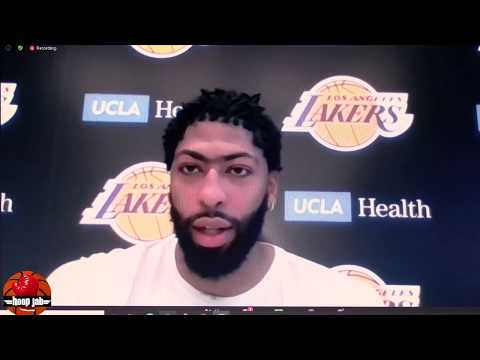 Anthony Davis On If NBA Players Will Follow The Rules Of The Bubble. HoopJab Lakers Practice