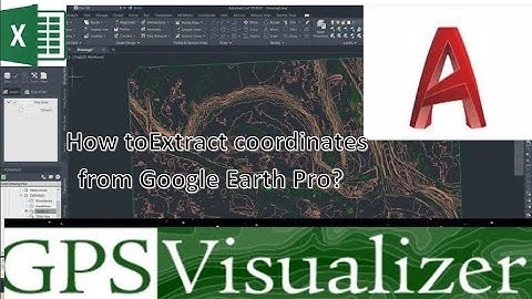 EXTRACTING  UTM COORDINATES & ELEVATION  DATA FROM GOOGLE EARTH PRO AND PLOTTING IT (PART 1)