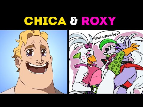 Chica & Roxy FULL: FNAF Animation | Mr Incredible becoming Сanny