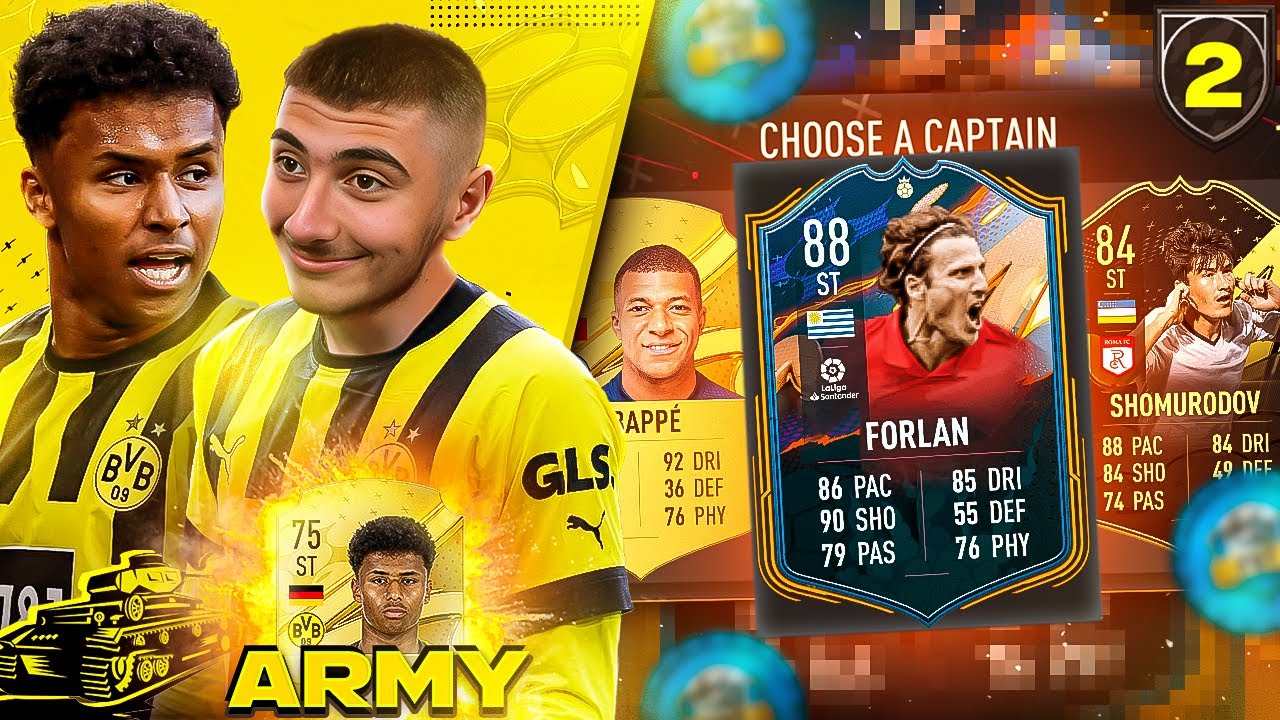 FORLAN IS INSANE! (MY FIRST FUT DRAFT)