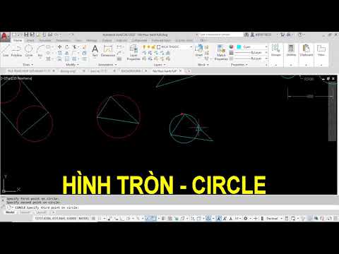 Video Bài 3: Chi tiết lệnh vẽ hình tròn Circle trong AutoCAD... - youtube