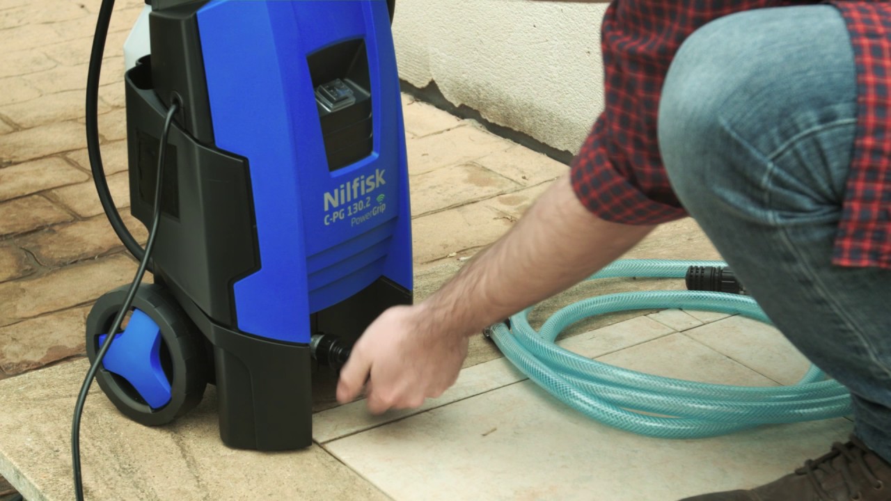 Demo manguera de succión de agua de Nilfisk YouTube