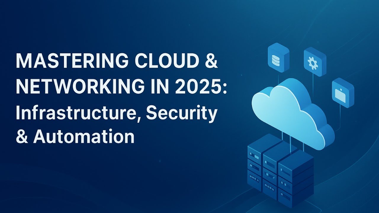 Mastering Cloud & Networking in 2025: Infrastructure, Security ...