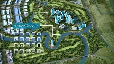 Khu công nghiệp Phú Mỹ 3, tỉnh Bà Rịa - Vũng Tàu | Phim 3D Quy hoạch | Macom