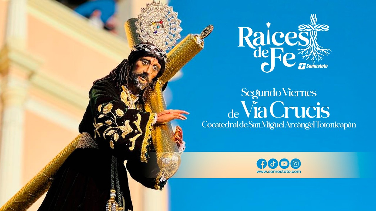 Cortejo Procesional del VIACRUCIS Segundo Viernes de Cuaresma en Totonicapán