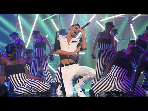 Rylan Clark sings a Jennifer Lopez / Rihanna medley -  Live Week 3 - The X Factor UK 2012