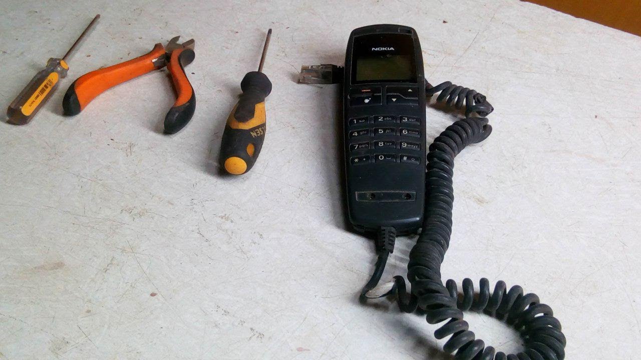 Обзор автомобильного телефона NOKIA стоял в AUDI A6