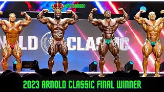 From Underdog to Champion: Samson Dauda Wins the Arnold Classic 2023!#shorts #bodybuilding #fitness