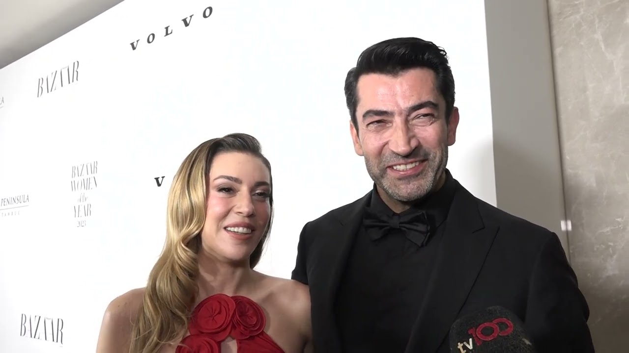 Kenan İmirzalıoğlu ve Sinem Kobal ödül törenine damga vurdular!