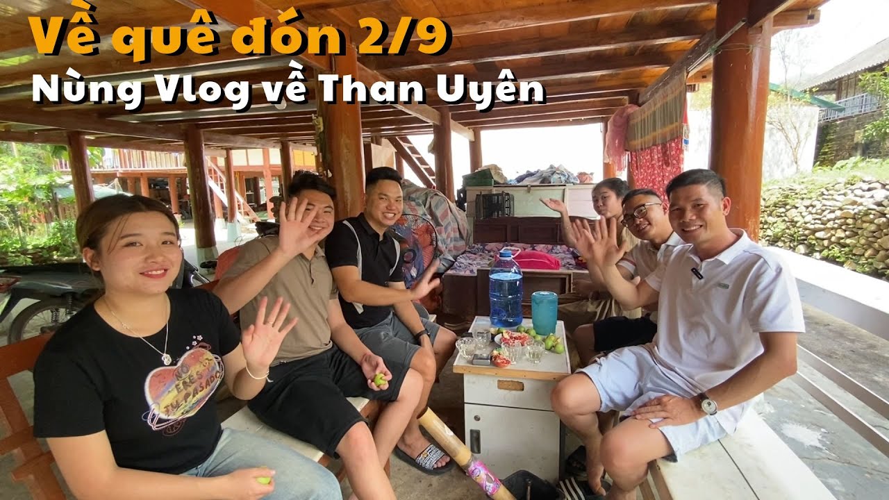 Chào đón NÙNG Vlog, Hoa nắng vùng cao, cùng hai em gái Lào xinh đẹp ăn Tết độc lập Than Uyên