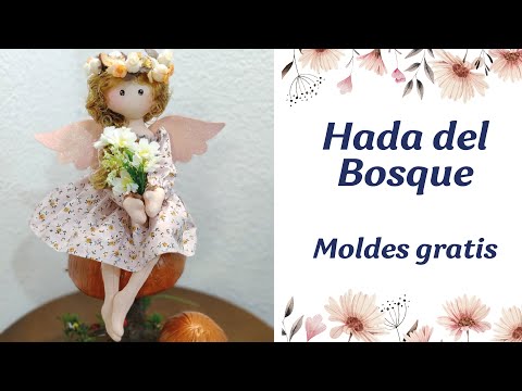 Tutorial Paso a paso – Hada del Bosque (Muñeca y Hongo)