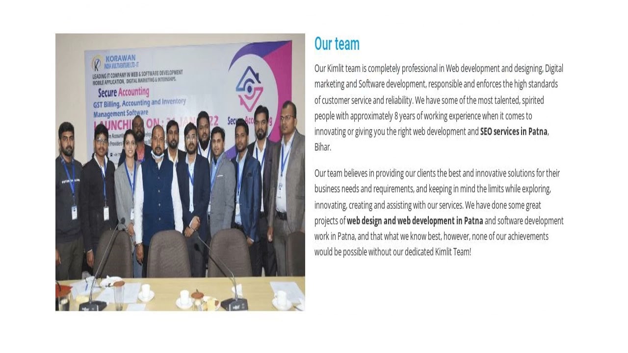 Best web Development and Designing company in patna, Best digital marketing services in Patna