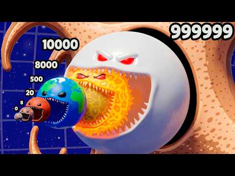 I EVOLVED THE MOON, IT WOKE UP STARVING AND ATE PLANETS UNTIL IT BECAME A GIANT AT MAX LEVEL IN R...