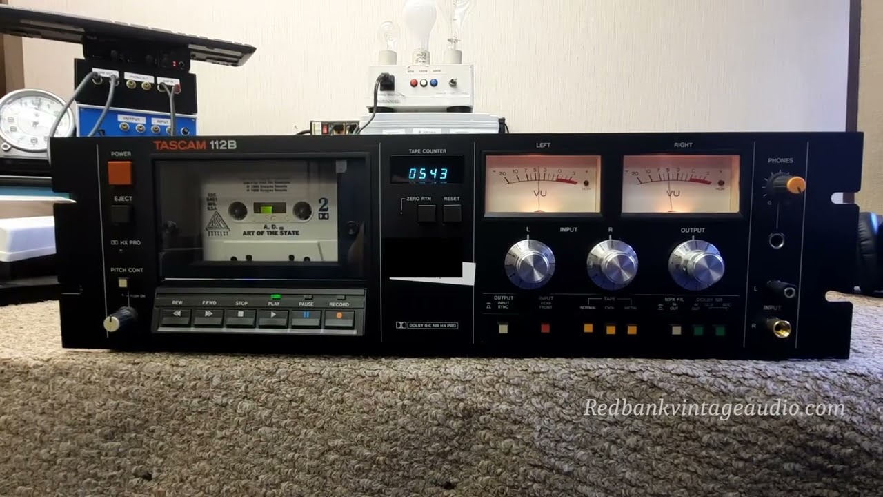 M*o様 TASCAM 112Ｂ Tascam 112B Cassette Deck - YouTube