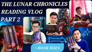 Reading Vlog # 15 | The Lunar Chronicles Part 2 | Christmas Book Haul | NO SPOILERS | 🇵🇭