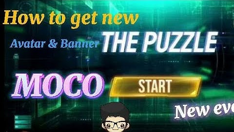 How to get 😐new MOCO puzzle event, Avatar & Banner | Garena Free Fire