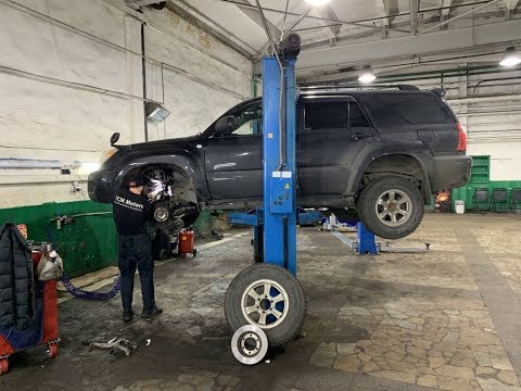 Замена поворотного кулака