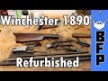 Winchester 1890 restoration and reblue