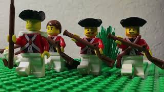 Lego battle of bunker hill American revolution