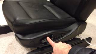 E46 Seat Operating on Power Supply