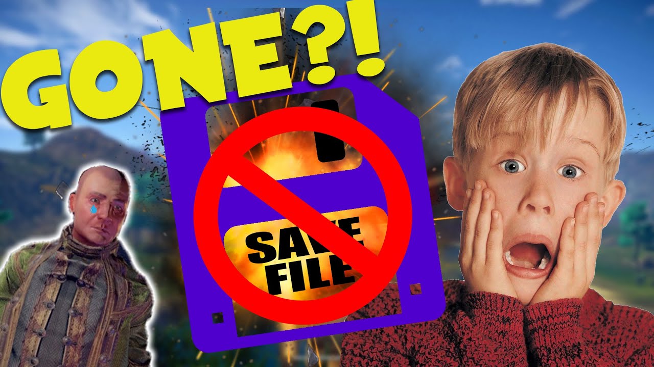 This game DELETES Your SAVE FILE When You Die! [Outward Hardcore]