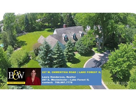 227 W. Onwentsia Road, Lake Forest, IL home video tour
