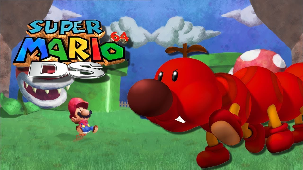 Super Mario 64 DS - Make Wiggler Squirm - 128/150 - (NDS)