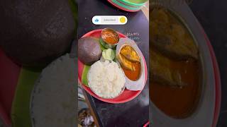 Tasty Fish curry & Ragi ball, Rice at Just 100₹ only | hotel Mayura cooking food trendingshorts