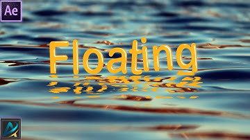 Floating Text Animation | After Effects Tutorial (Without third party plugin)