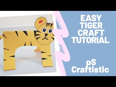 Easy Tiger Craft Tutorial Youtube