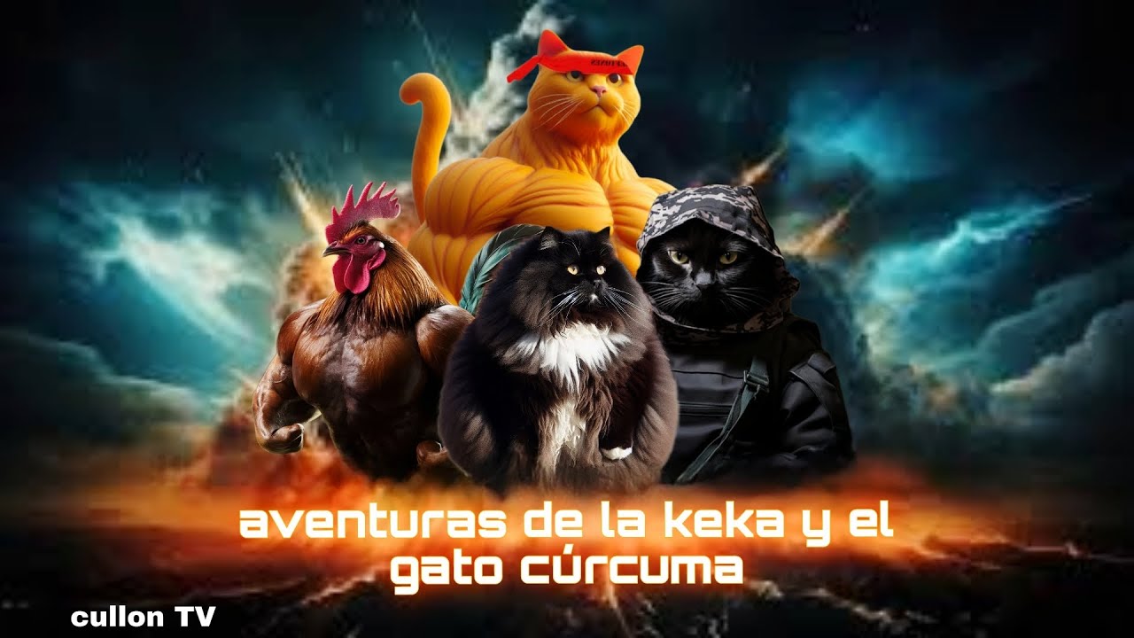 capítulo 4 : aventuras de la keka y el gato cúrcuma solo en cullon TV