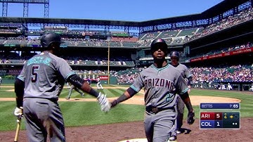 ARI@COL: Goldy drills a two-run triple to left field