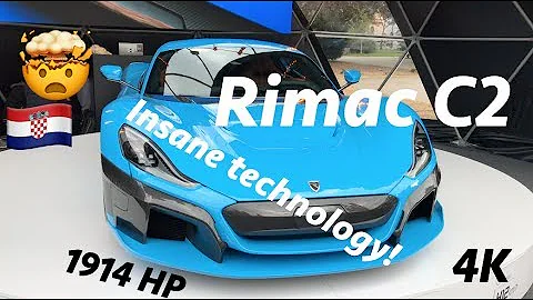 Rimac C_TWO first look in 4K - presented in Zagreb Croatia