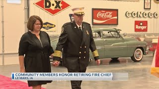After 38 years of service Le Mars Fire Chief retires