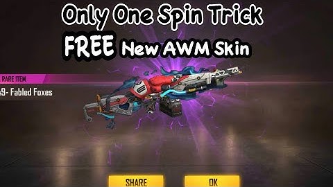 New AWM Free Spin Trick | SAMSUNG A3,A5,A6,A7,J2,J5,J7,S5,S6,S7,S9,A10,A20,A30,A50,A70,| FREEFAIR