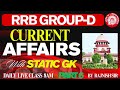CURRENT AFFAIRS TODAY | RRB GROUP-D EXAM |DAILY CURRENT AFFAIRS WITH STATIC GK | RAJNISH SIR