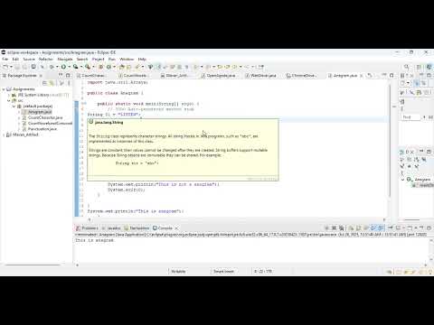 Anagram in java explained in tamil - Jegan