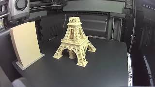 Eiffel Tower 3D Printed Timelapse