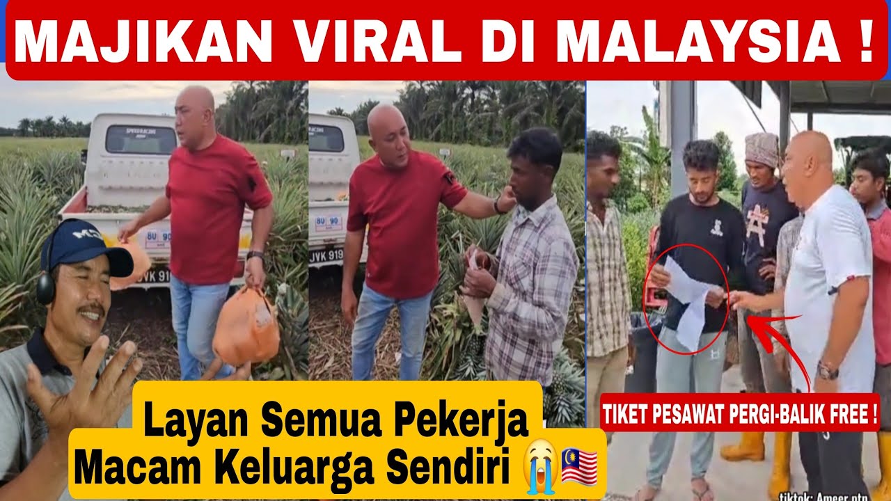 MAJIKAN MALAYSIA BERHATI EMAS❗️LÀYAN PEKERJA MACAM KELUARGA SENDIRI