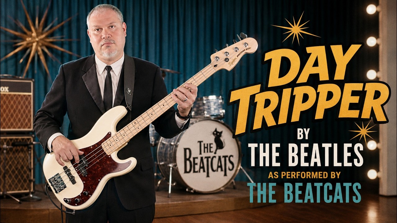 The Beatcats - Day Tripper (Bass cover) thumbnail