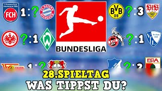 Bundesliga Tipps & Prognose 28.Spieltag | BVB - VFB Stuttgart | Heidenheim - FC Bayern