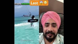 Other running on water vs king of running’s on water 😱
