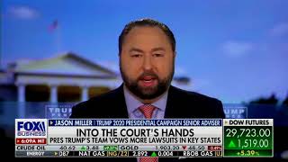 Team Trump&#39;s Jason Miller: &quot;We will continue to pursue all available means and methods&quot;