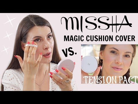 #İlk İzlenim #Missha Magic Cushion Cover VS. #Tension Pact