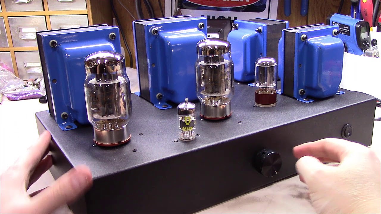 KT88 Single Ended Tube Amplifier Build 2018 - Part 12 - YouTube