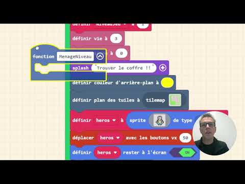MakeCode Arcade 101 - 20 - Création d'un second niveau (partie 1)