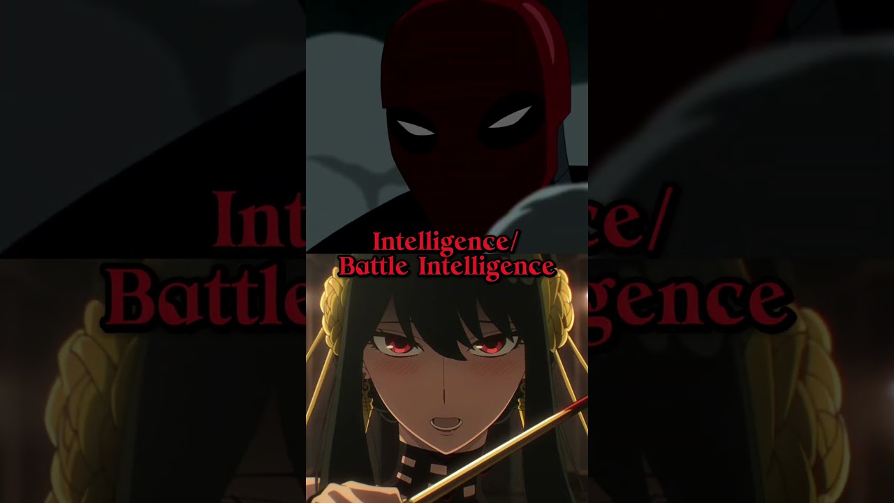 Red Hood (Comics Base) VS Yor Forger #dccomics  #animeedit #fyp #edit