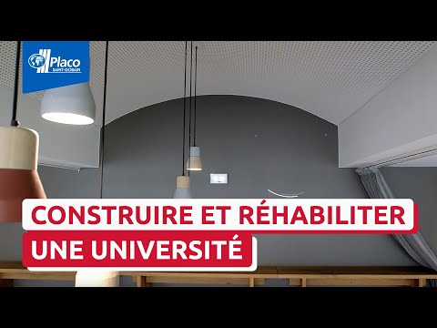 La construction et la réhabilitation à l'Université d'Aix-en-Provence | Trophées Placo® 2017